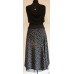 Lana negra top + Fiola dotty skirt